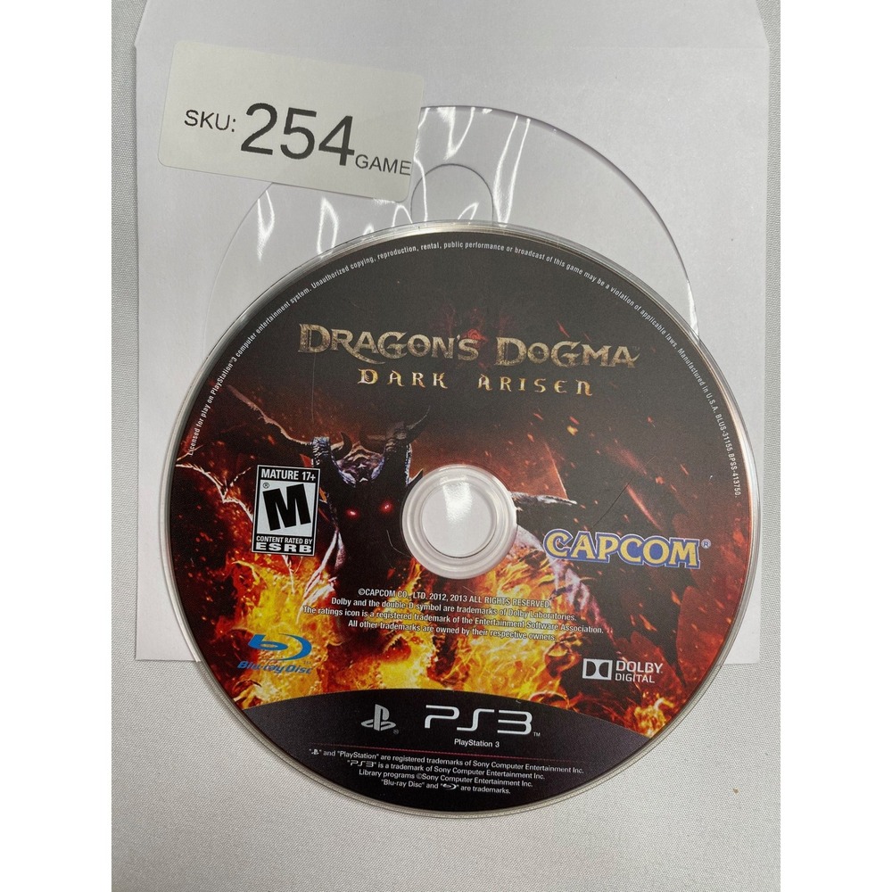 Dragons Dogma Dark Arisen Sony PS3